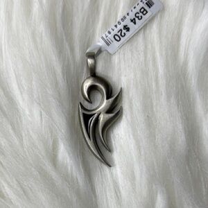 Elegant Silver Pendant BICO Sword